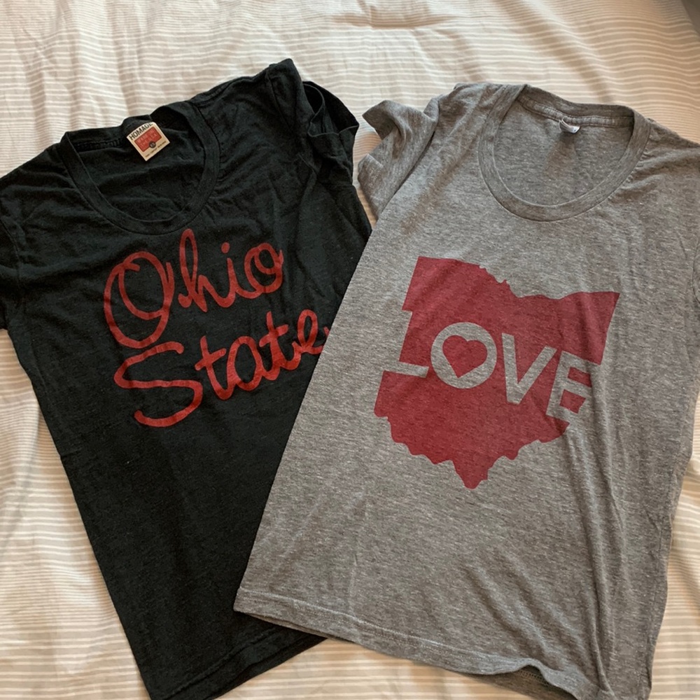 OSU Buckeye shirts